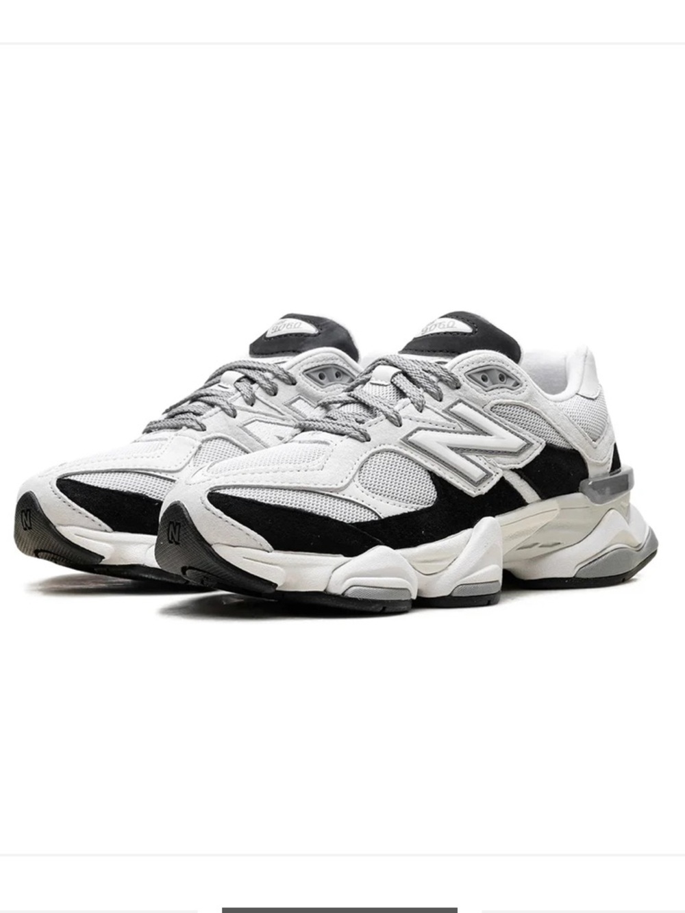 New Balance 9060 "Grey Jet Black" men’s 5.5 /women’s 7 Athletic Sneakers NIB - Picture 8 of 13